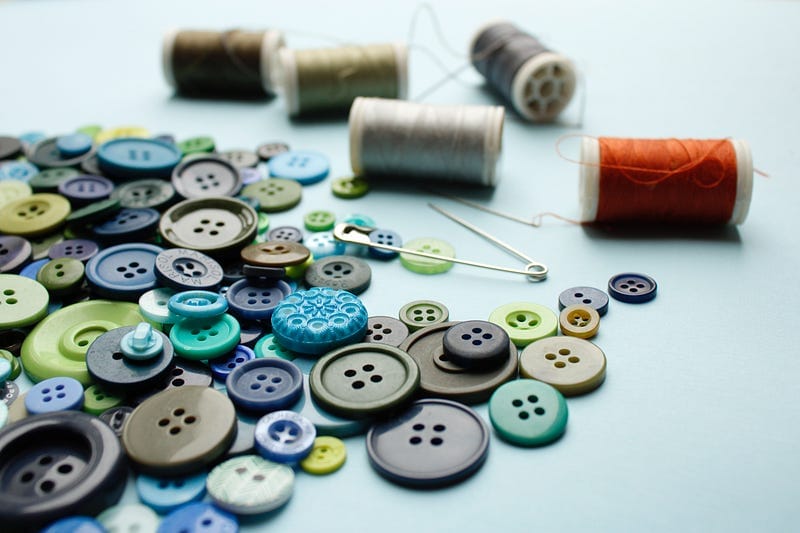 buttons and thread