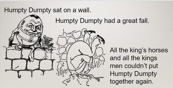 4 Ways to View Humpty Dumpty