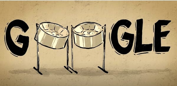 Google Doodle Steel pan